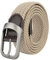 Drizzte Gürtel Übergröße Herrengürtel Männer Arbeits Stretchgürtel Flechtgürtel Beige 150cm