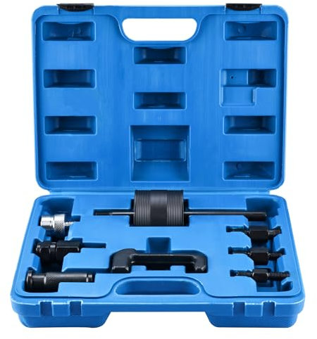FreeTec 8-TLG. Injektoren Auszieher Satz Injektionsabzieher Einspritzdüsen Abzieher Auszieher Werkzeug CDI
