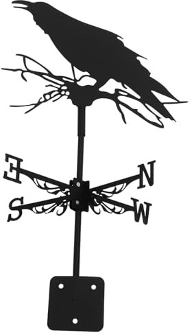 Milisten Banderuola Da Giardino Per Tetto Decorazione Esterni Con Design Creativo E Indicatore Di Direzione Del Facile Da Installare Per Casa