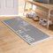 OHS Hallway Rug Home Sweet Home, Entryways Kitchen Runners Non Slip Washable Autumnal Door Runner Mat Indoor Seasonal Home Decor Floor Runner - Grey, 120 x 50cm