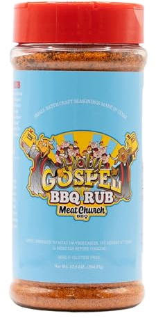 MC, Holy Gospel BBQ Rub Seasoning, 354.37g (12.5oz)