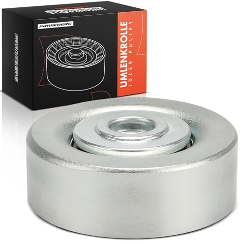 Frankberg Tensor de correa Polea diésel Compatible con 3er E46 3er Touring E46 5er E39 7er E38 X5 E53 R.a.n.g.e R.o.v.e.r III L322 Omega B V94 Reemplazo# APV2187