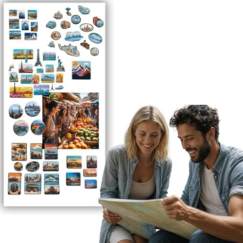 Anwicar Magnettavla – magnetisk anslagstavla 100 x 50 cm av stål, perfekt för magneter och anteckningar, magnetisk whiteboard, skrivbar tavla med kritmarkeringar, inkl. monteringssats – vit