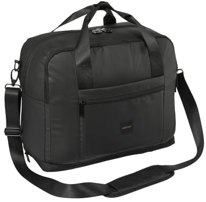 Cabin Max Gozo erweiterbare Unter-Sitz Tasche 40x30x20–40x35x20 cm – Handgepäck Rucksack & Bordtasche – Kabinengepäck Overnight Bag passend für Ryanair, Wizz Air, EasyJet, Eurowings