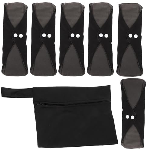 Anneome Compresas Menstruales Reutilizables para Mujer Alta Absorción y Fácil Uso, Toallas Sanitarias Lavables para Exterior y Uso Diario en Período Menstrual