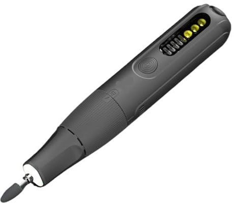 Electric Angle Grinder, 23000 RPM 8V Cordless Grinder Electric Drill 5-Speed Adjustable Engraving Pen Cutting Polishing Drilling Rotary Tool MS0101A