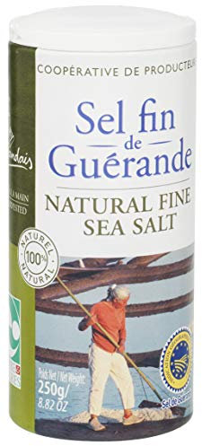 Le Guérandais Sel Fin de Guérande Boite Verseuse, 250 g