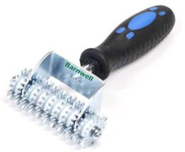 Barnwell Spiked Star Wheel Carpet Heat Seam Roller 3 Rubber Handle