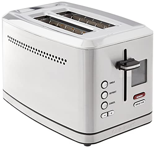 Cuisinart CPT-720 2-Slice Digital Toaster with MemorySet Feature, silver