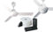 GASFRIGO - Ventilatore vortice da soffitto con luce e telecomando. Kit composto da: 61751 NORDIK EVOLUTION R 120/48” + 22386 TELENORDIK 5TR + 22414 EVOLUTION LIGHT KIT ES