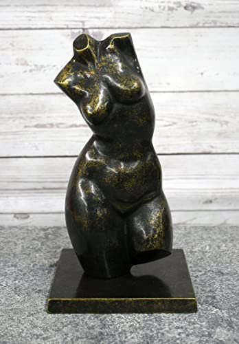 Thermobrass Bronzefigur Kleine Frauen Büste aus Bronze