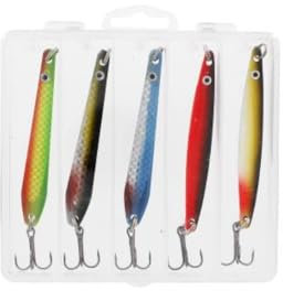 Kinetic Seatrout Coast Mix - Mefo-Blinker 5er Pack 12g Meerforellenblinker Küstenblinker