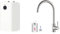 STIEBEL ELTRON Neueste Generation druckloser Kleinspeicher UFP 5 Trend mit Stecker & GRIFEMA Niederdruck Armatur Küche, 360 ° Drehbare Wasserhahn Küche