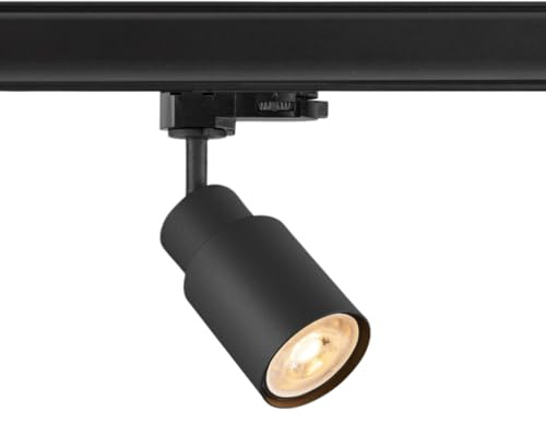 SLV PURI 2.0 TUBE, Schienenstrahler, für 3 Phasen Schienensystem, Schwarz