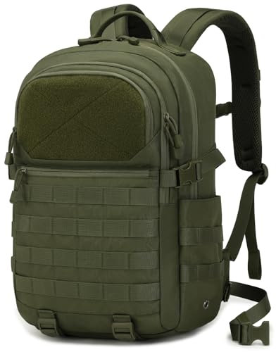 HALOVIE Taktischer Rucksack 28L, Leicht Militär Wanderrucksack für Camping Outdoor Wandern Survival