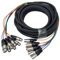 deetech SN5 - Multicore Snake-Kabel - 5 Meter (8x XLR male/female)