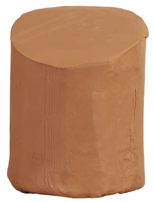 Deouss 5 lbs Low Fire Pottery Clay for Sculpting, Beginners, and Advance- Terra Cotta, Cone 06. Earthware Potters Throwing Clay. Ideal for Wheel Throwing, Hand Building, Firing and More