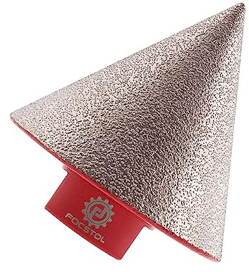 FOCSTOL Punte per Smusso Diamantata 50mm fori Esistenti Ingrandimento della Sagomatura Rifilatura in Piastrelle Porcellana Ceramica Granito Marmo M14 Filettatura