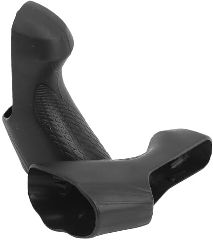 Yosoo Health Gear Bike Brake Levers Hoods, 1 Pair Road Bike Silicone Brake Lever Sleeves Bicycle Brake Lever Covers Brake Lever Handle Grips Protector Cover for ST-R7000/8000 Road Bicycle (Black)