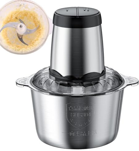 Herramienta Picadora de Carne - Picadora Extraíble 3l, Picadora de Carne Profesional | Máquina de salchichas, Molinillo de comida potente ajustable eléctrica de 300 W, trituradora de cortadora