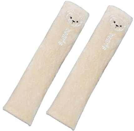 FIMWOLZ 2 Pièces Protege Ceinture Voiture Enfant Motif de Chat Protection Ceinture Voiture Enfant Coussin Ceinture Voiture pour Adultes et Enfants en Coton Super Doux Protege Ceinture Voiture