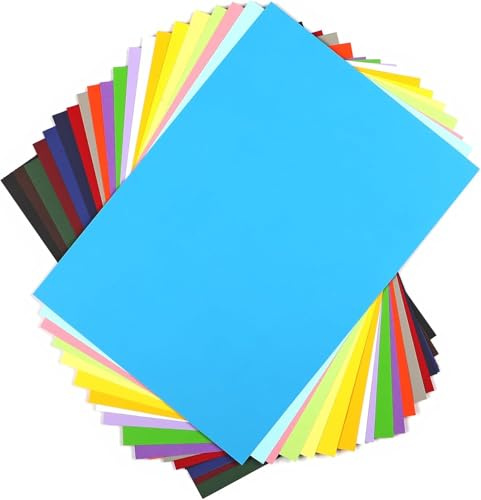 200 Sheets A4 Coloured Paper(70gsm), 20 Colors Origami Paper A4 Double Sided for Kids Arts, Crafts Scrapbooking & DIY Projects School & Office Printing 8.3 X 11.7