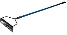Silverline 595766 Gardening Rake 1400 mm, BLUE