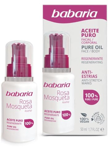 Babaria 1004-50210 Huile Pure Rose Musquée 50 ml