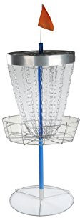 Trademark Innovations Portable Metal Frisbee Disc Golf Goal 4 'Tall Portable Metal Frisbee Disc Golf Goal – da