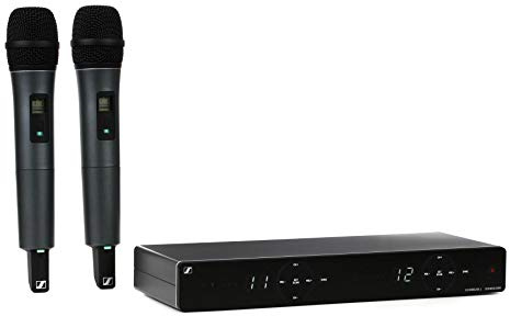 Sennheiser XSW 1-835 Dual Channel Wireless Microphone System,Black