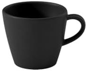 Villeroy & Boch – Manufacture Rock Mokka-/Espressoobertasse 100 Ml, Spülmaschinenfest, Mikrowellensicher, Schwarze Tasse Für Mokka Kaffee Oder Espresso, Becher, Heißgetränkebecher, Premium Porzellan