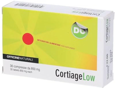 Officine Naturali Cortiage Low Integratore Difese Immunitarie, 30 Compresse