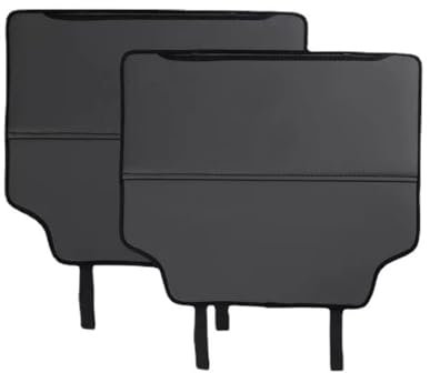 BYBEST 2 Stück Auto Rückenlehnenschutz, für MG HS 2018-2022 2023 mit großen Taschen Rücksitz Organizer aus wasserdichtem Stoff