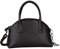 TOM TAILOR Denim Licia Damen Shopper Umhängetasche Reißverschluss Mittelgroß Schwarz