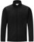 33,000ft Herren Fleecejacke Stehkragen Warm Jacke Männer Leichte Strickjacke Übergangsjacke Outdoor Sweatjacke für Wandern Laufen Freizeit Schwarz S