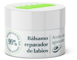 GREEN CORNERSS CARE - Bálsamo Labial Reparador con Aguacate | 15 ml | Apto para Pieles Sensibles | 99% Natural | Apto para Toda la Familia y Niños