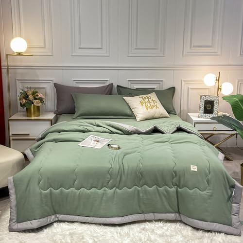 Couette Été, Couette Legere Douceur Et Confor, 150x200/220x230/180x200cm Cooling Couette D'Été,Respirante Courtepointe Fine,Lavable Couettes Légère D'Été,Couverture D'été Fraîche(D,200x230cm)
