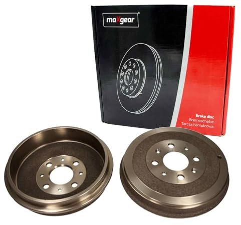 BandelOne enthält 2X Maxgear 228mm Bremstrommeln hinten passend für Grande Punto Adam