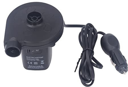 GLD-198B Pompa Ad Aria Elettrica Portatile 75 W - 12 V Doppio Uso per Casa e Auto, Gonfiatore/Sgonfiatore Compatto per Pneumatici, Palloni, Materassi Ad Aria e Altro