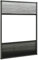 Gecheer Insektenschutz Plissee für Fenster Fliegengitter Dachfenster Mückengitter Mückenschutz Dachfensterplissee Alu 80x120 cm mit Jalousie