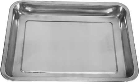 Kisangel Bañera De Acero Inoxidable para Palomas y Loros Ducha De Limpieza para Jaulas De Pájaros Pequeños Lavabo Metálico Hogar y Tiendas De Mascotas