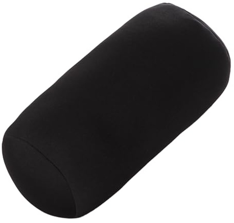 Genérico Almohada De Microperlas - Almohada Cilíndrica Tipo Puf - Cojín Cervical,Se Puede Utilizar como Soporte para El Cuello,Cojines para Dormir,para Viajes, Hogar, Oficina O Uso En Automóvil