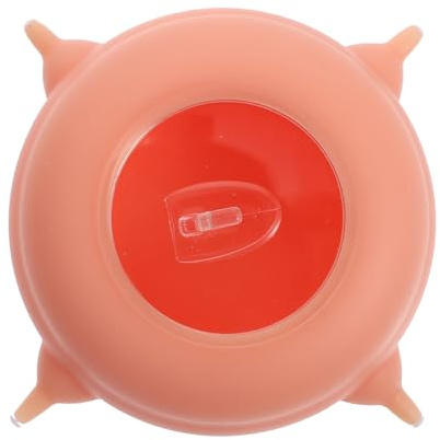 MOTHNUR Alimentador de Leche para Cachorros y Gatitos 200 Ml 4 Tetinas de Silicona Grado Alimenticio, Resistente al Calor, Masticable y Reutilizable, Comedero para Mascotas Recién Nacidas
