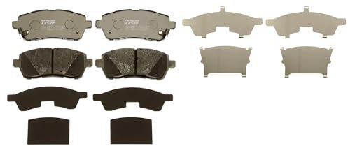 TRW GDB3437 Bremsbelagsatz Scheibenbremse für Ford Fiesta VI (CB1, CCN) 2008 - Vorderachse und Andere Fahrzeuge