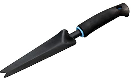 Boodtag Edelstahl Unkrautstecher mit griff Garten Manueller Weeder Wurzeljäter Hand Weeder Gartenschaufel Jäter Werkzeug Unkrautjäter Wurzeljäter