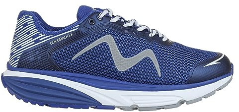 MBT Herren Sneaker Colorado X M,lose Einlage,Level 2 - Wippeffekt: Mittel,straßenschuhe,lace-up Shoes,Low-tie,Blau (Navy),42 EU / 7.5 UK