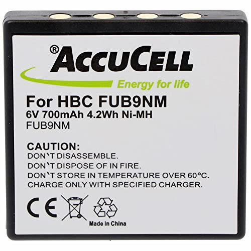 HBC FUB9NM Akku, BA209000, 209060, BA209061 als Nachbau Akku von AccuCell