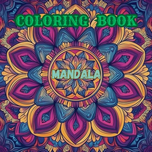 Mandala Coloring Book pages for Relaxation - 50 sets Mandala Designs for women, Adults - Stress Relief, Mindfulness, and Creativity for All Skill ... for Women High-Pixel Printed Single-Side