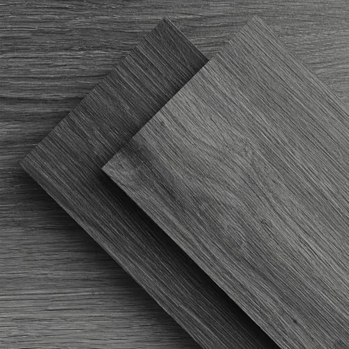 ATOPOSE Self Adhesive Vinyl Floor Planks - Two-Tone Slate Grey Wood Effect, 36pcs-6×36 5.02 m² of coverage Waterproof & Easy DIY Installation for Home Decoration Bedroom Living Room Kitchen