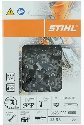 Stihl 3623 005 0066 Chainsaw Chain, 33 RS 66